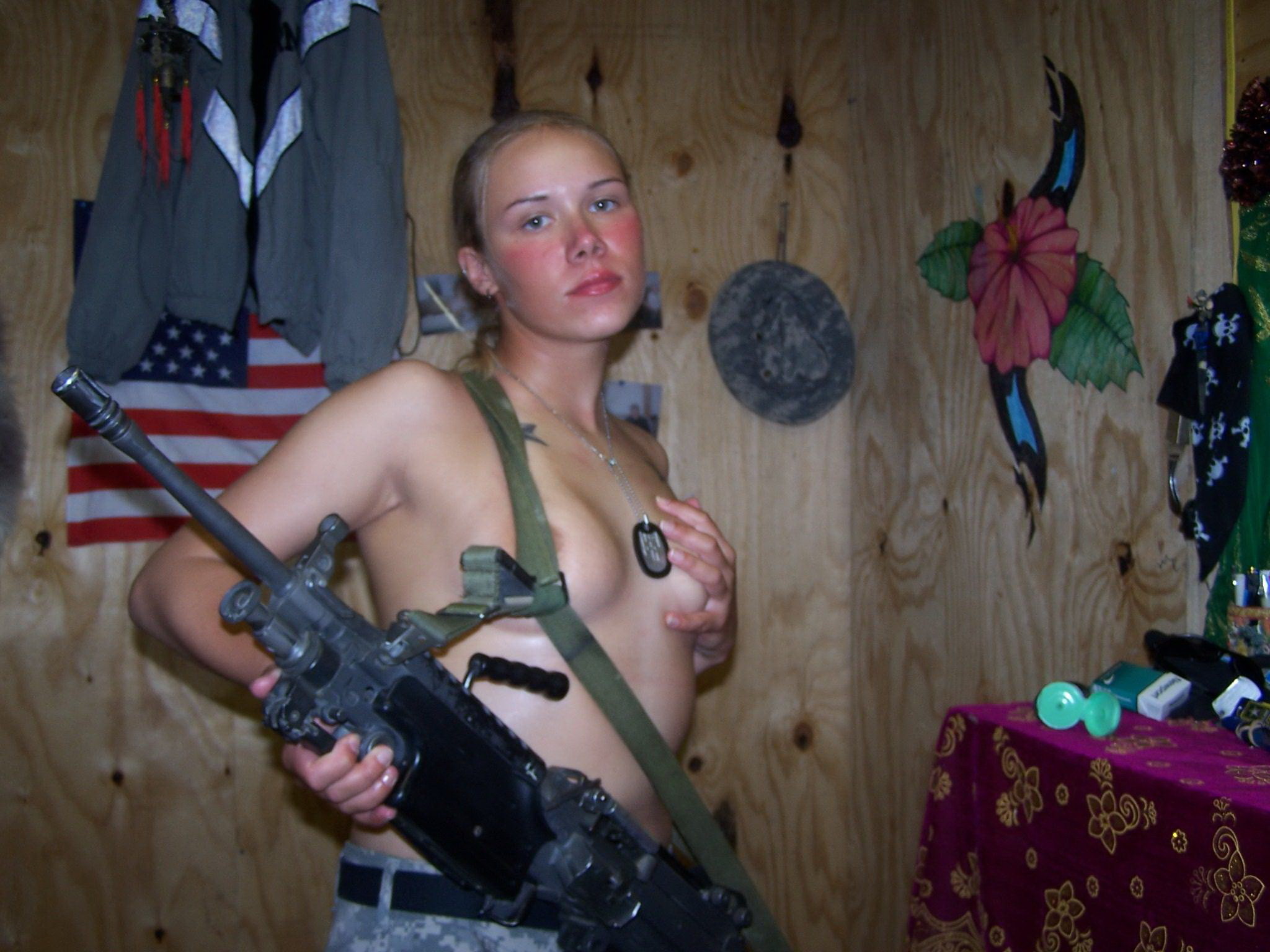 army chics nude