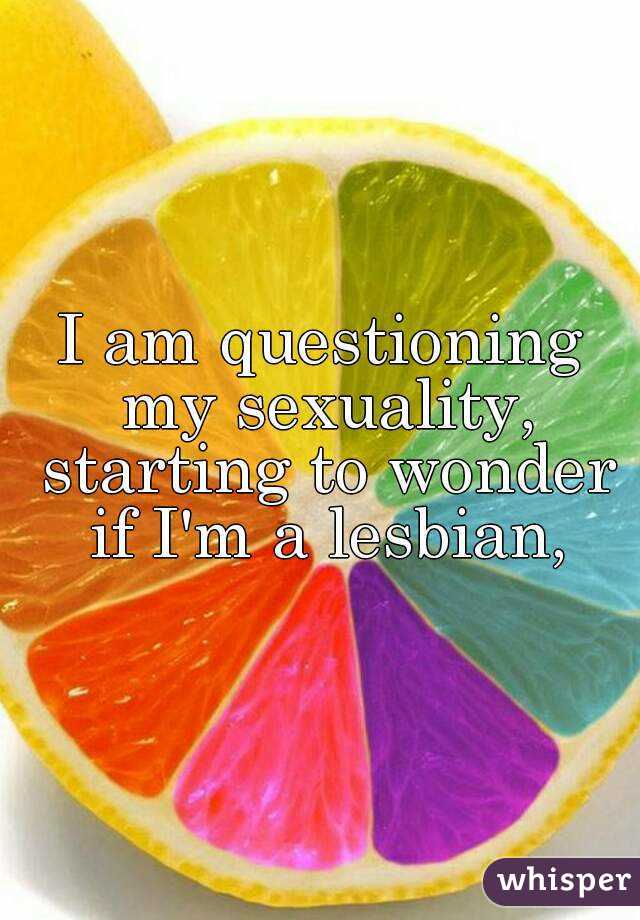 sexuality lesbian questioning