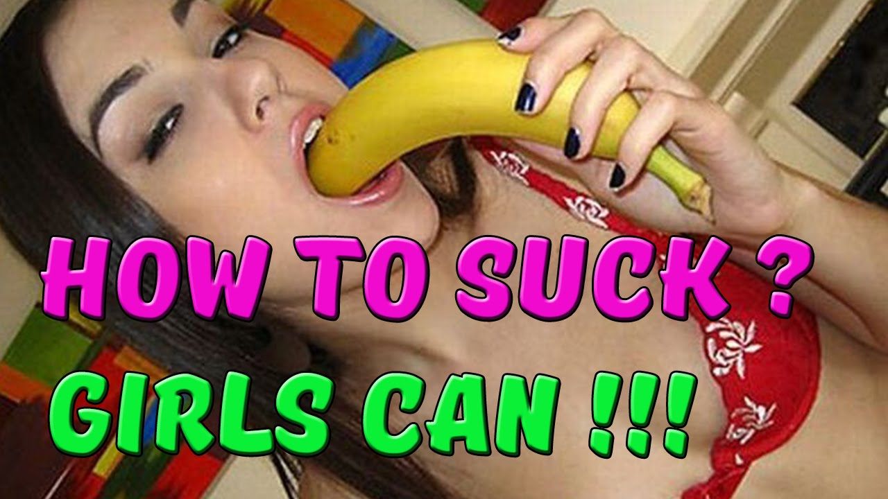 sucking fruit girls