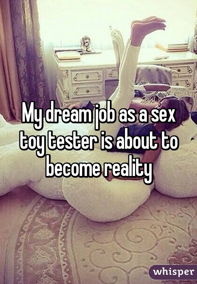 sex to a become tester how toy