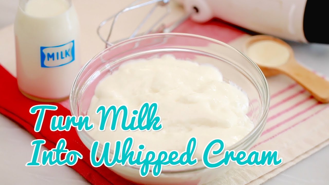 do whipping cream what to