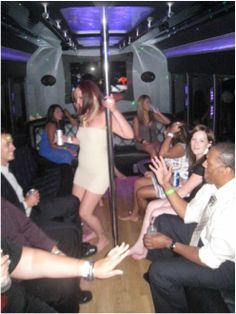 party club bus strip