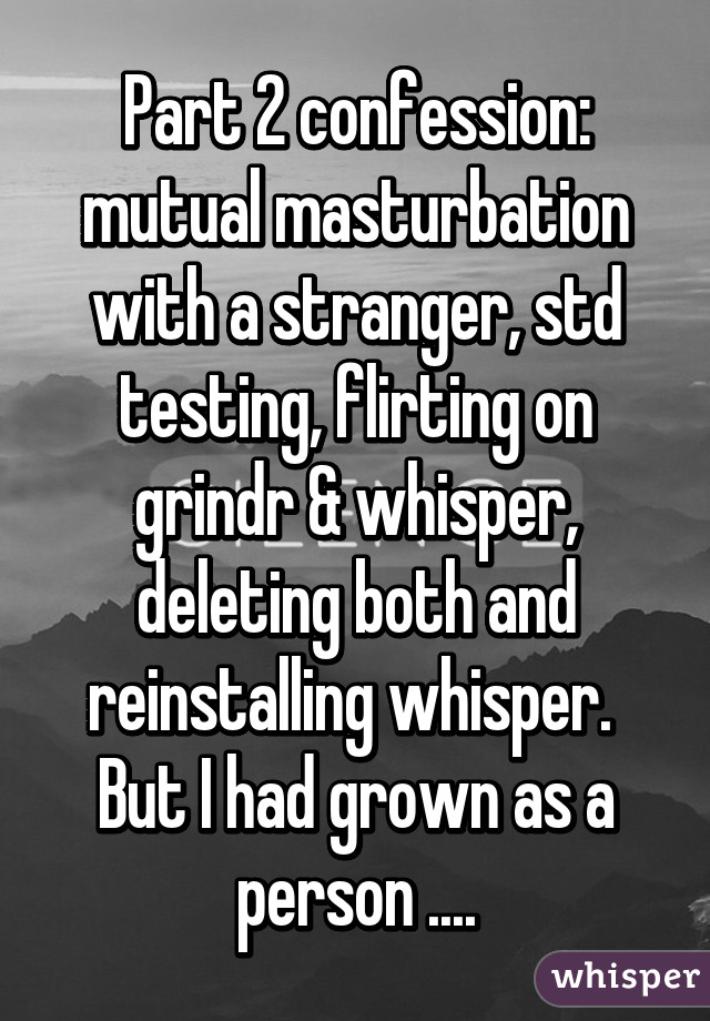 mutual masturbation and stds