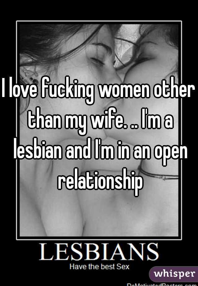 lesbian relationship wife