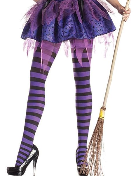 striped tights witch