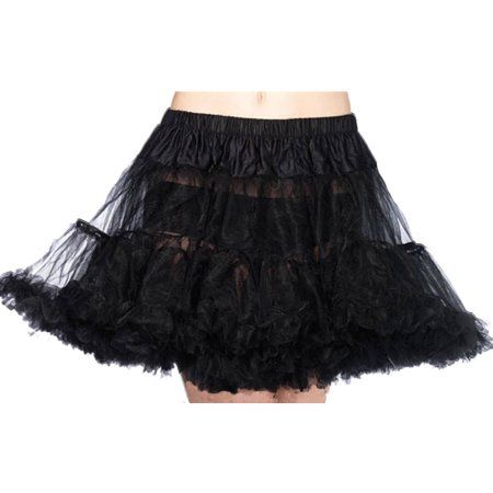 adult black petticoat