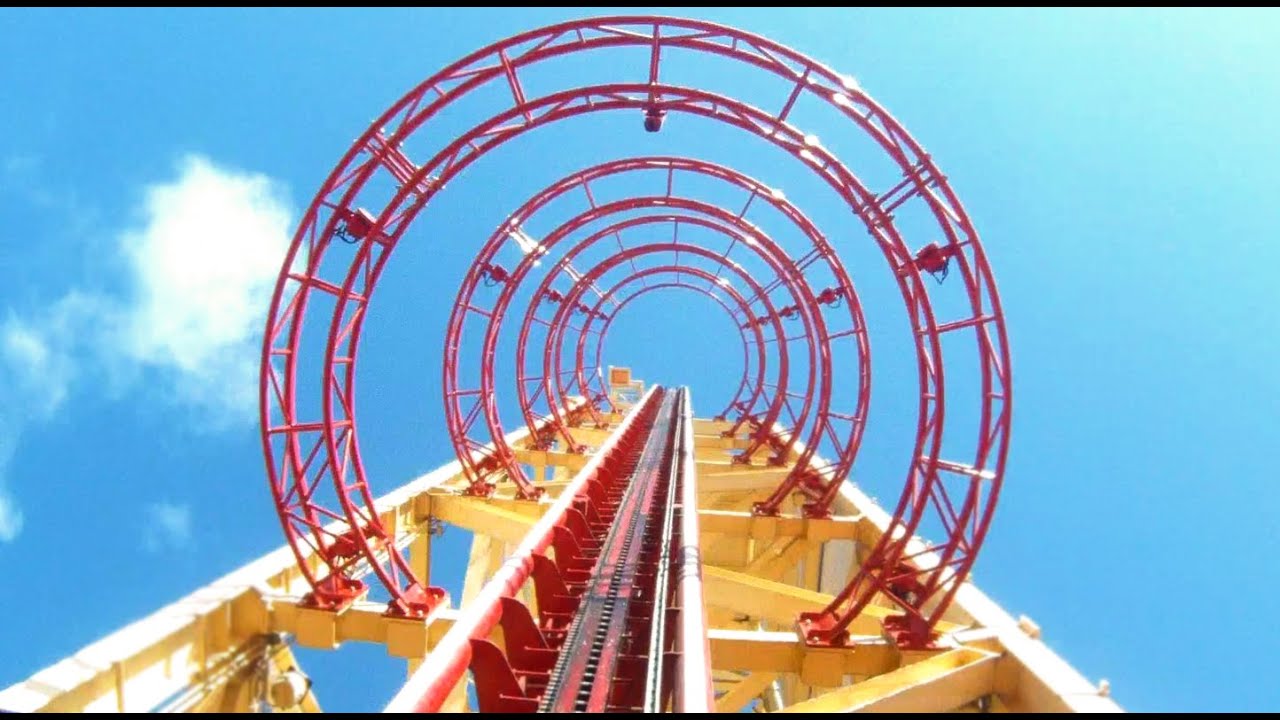 roller coaster roll pov rock and