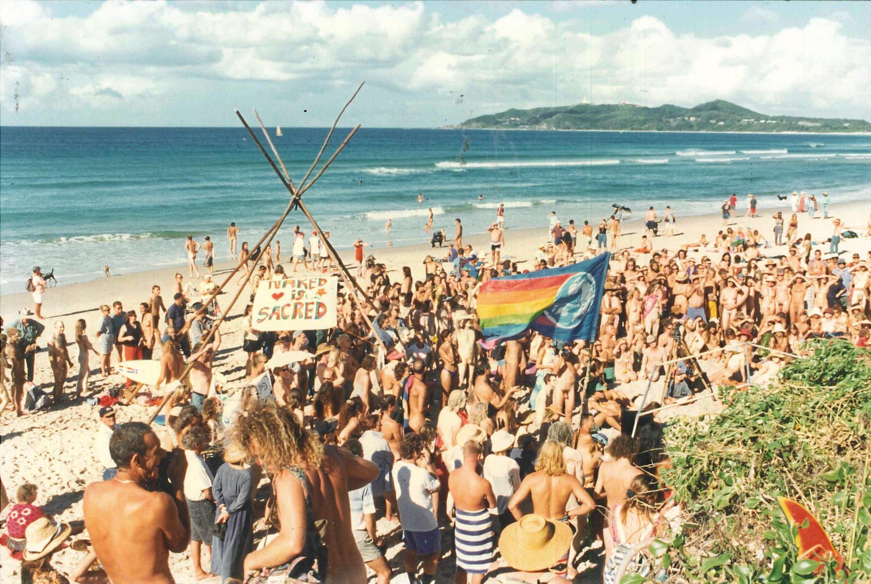 australia beach nudist in