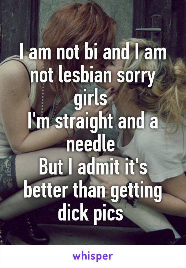bi straight lesbian or i am or