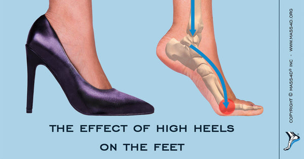 heels feet in