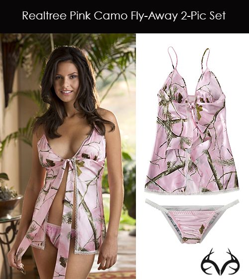 pink camo lingerie