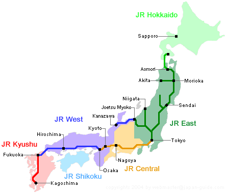 railway in japan