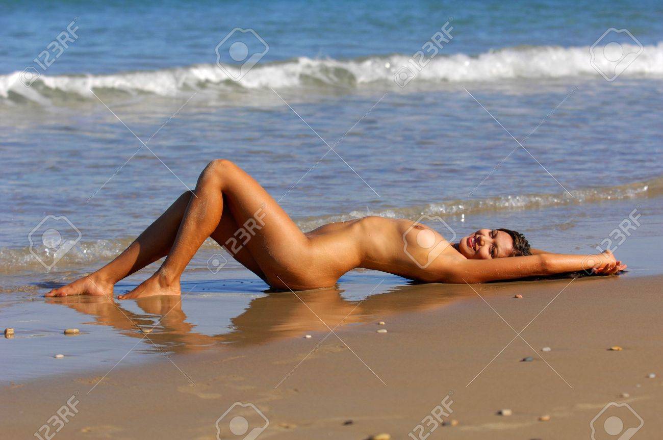 beach girl the on naked