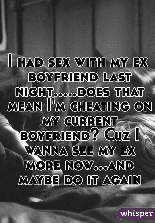 sex my with had ex